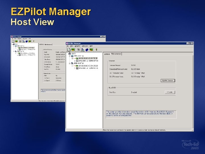 EZPilot Manager Host View 