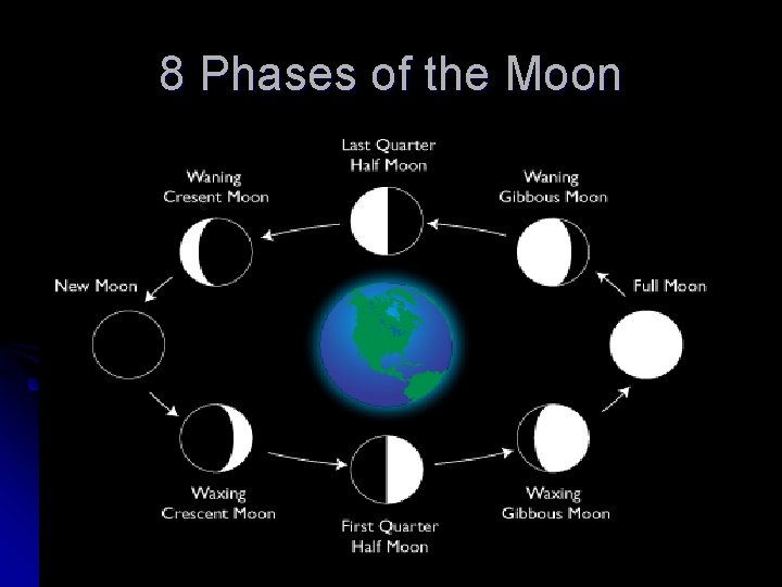 8 Phases of the Moon 