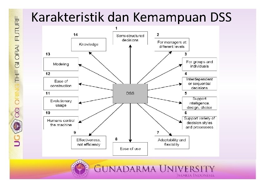 Karakteristik dan Kemampuan DSS 