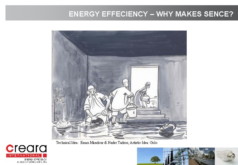 ENERGY EFFECIENCY – WHY MAKES SENCE? Technical Idea: Eman Mandour & Nader Tadros; Artistic