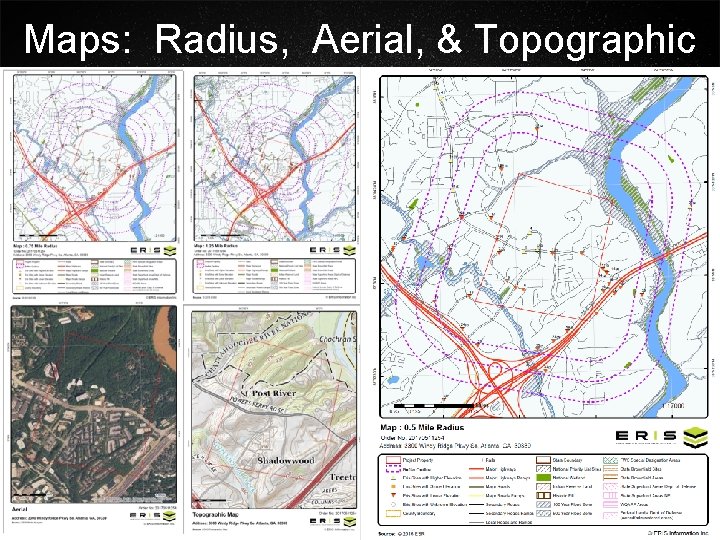 Maps: Radius, Aerial, & Topographic 1/22/2022 8 