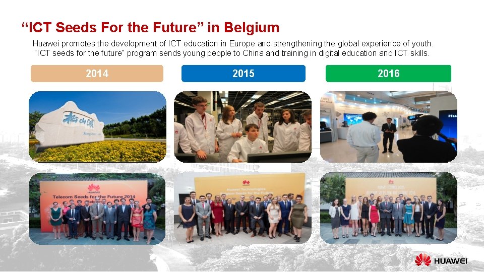 “ICT Seeds For the Future” in Belgium Huawei promotes the development of ICT education