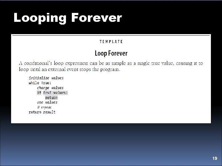 Looping Forever 19 