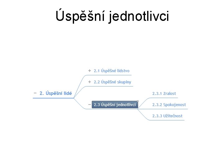 Úspěšní jednotlivci 