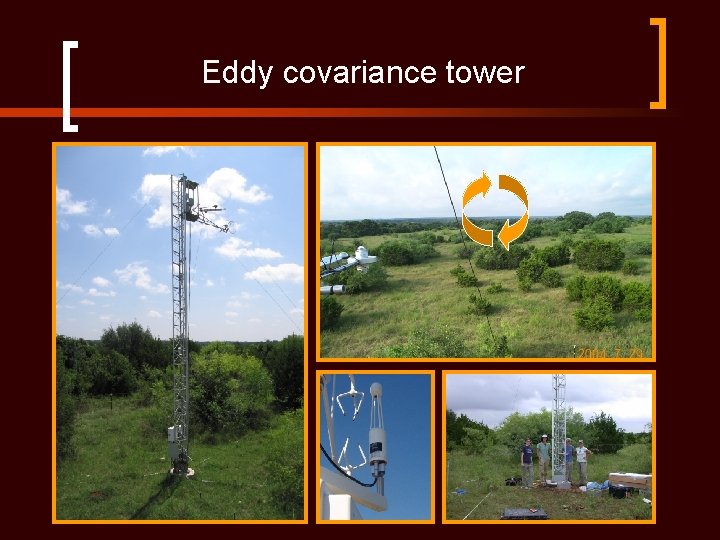Eddy covariance tower 