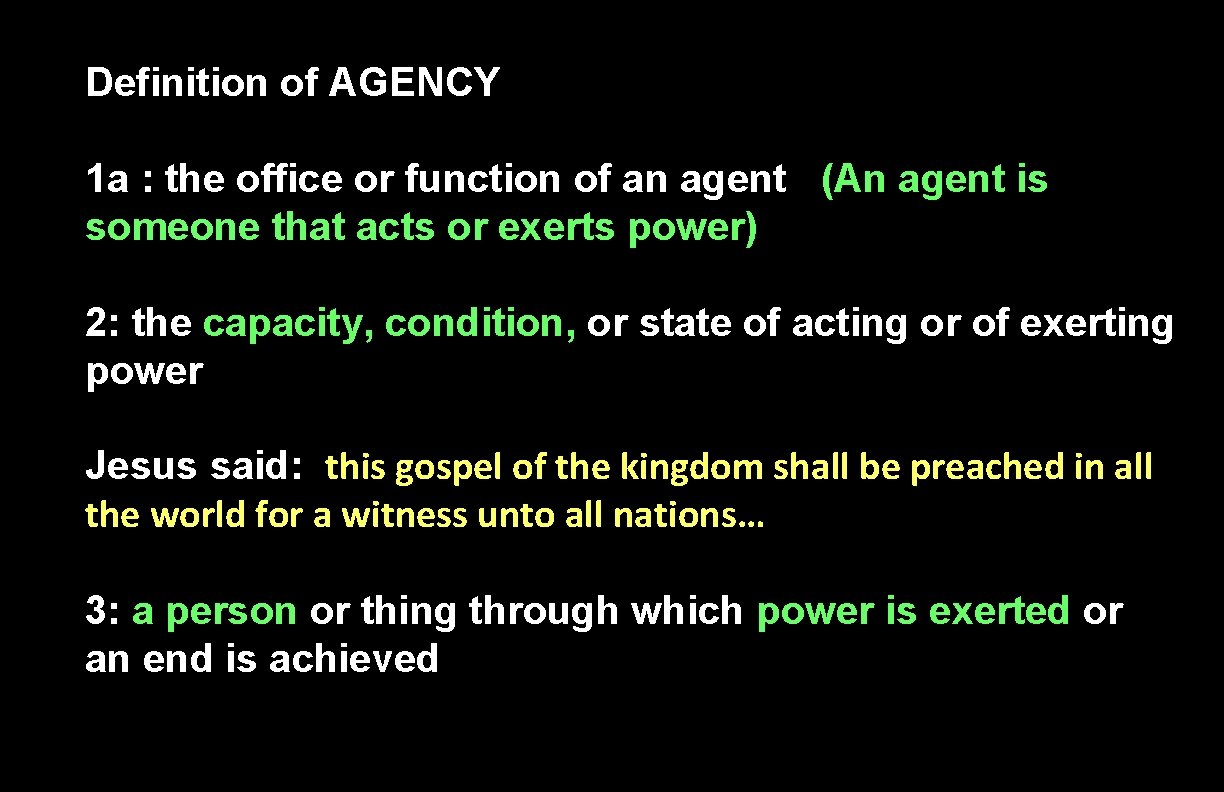 Definition of AGENCY 1 a : the office or function of an agent (An