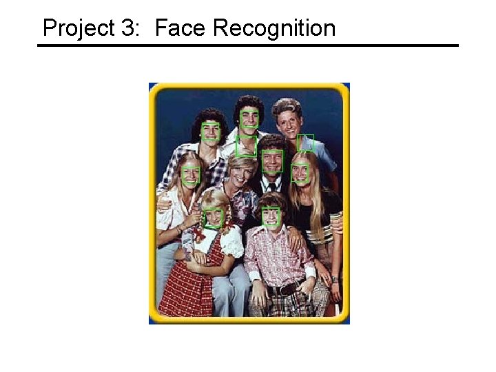 Project 3: Face Recognition 