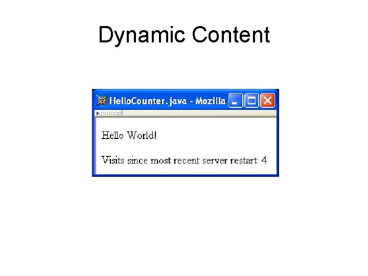 Dynamic Content 