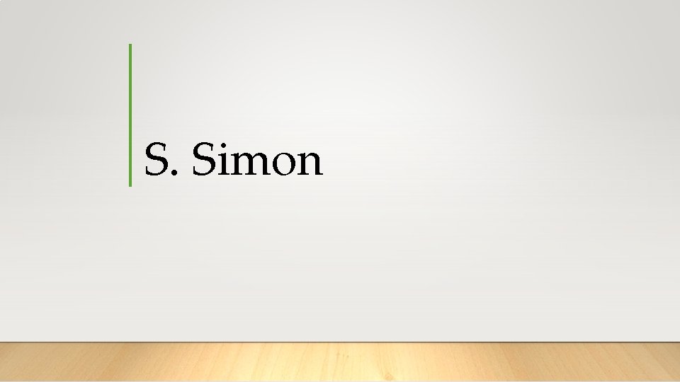 S. Simon 