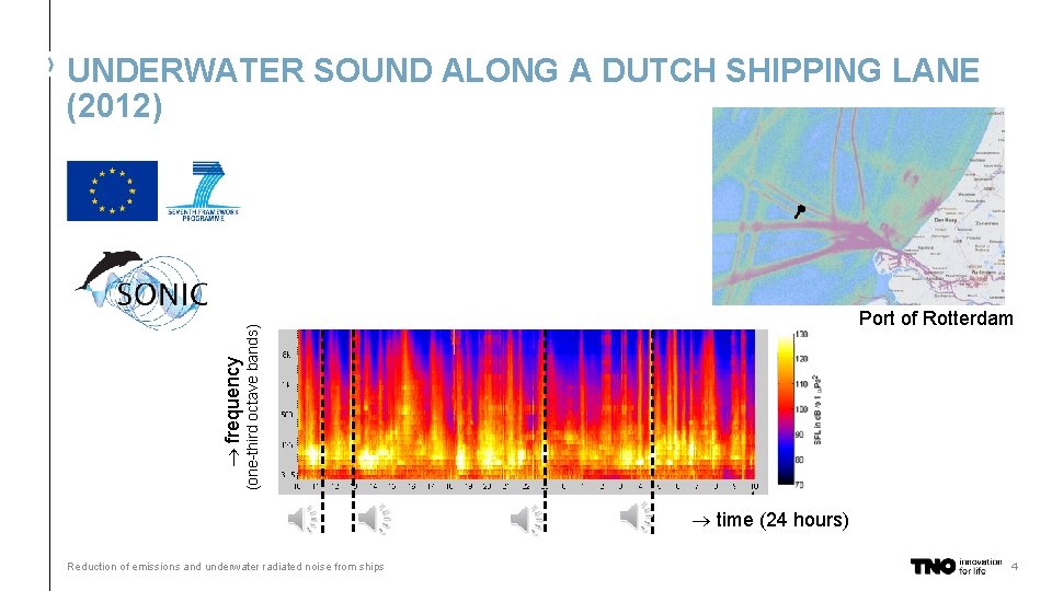 REDUCTION OF EMISSIONS AND UNDERWATER RADIATED NOISE FROM