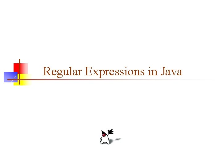 Regular Expressions in Java 