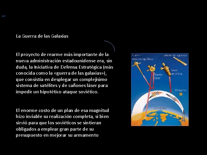 La Guerra de las Galaxias El proyecto de rearme más importante de la nueva