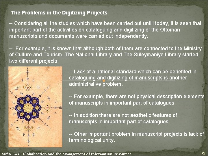 The Problems in the Digitizing Projects -- Considering all the studies which have been