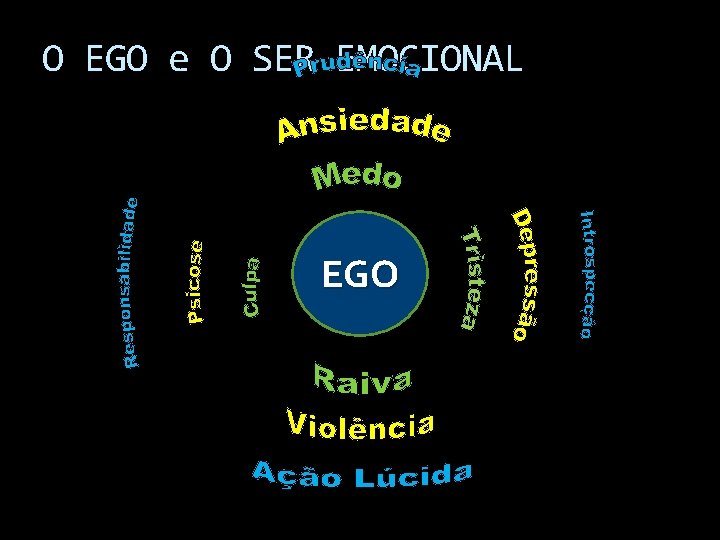 O EGO e O SER EMOCIONAL EGO 