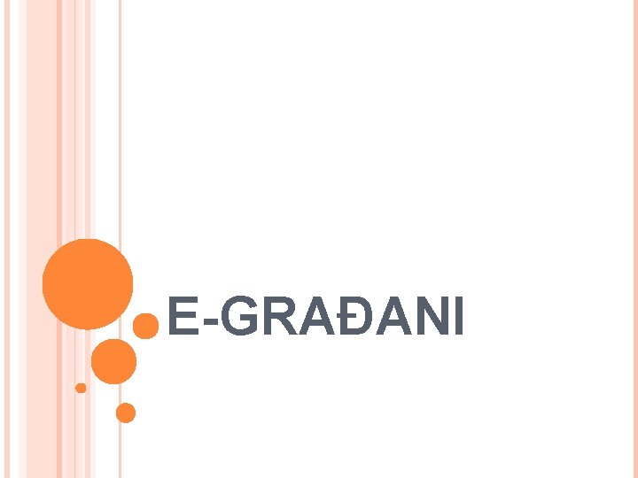 E-GRAĐANI 