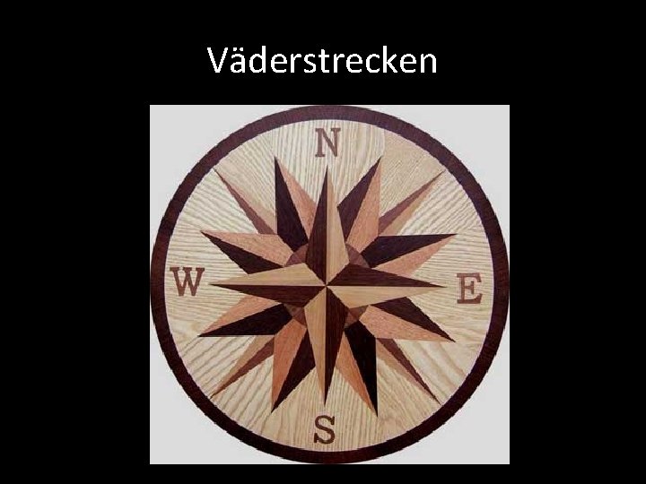 Väderstrecken 