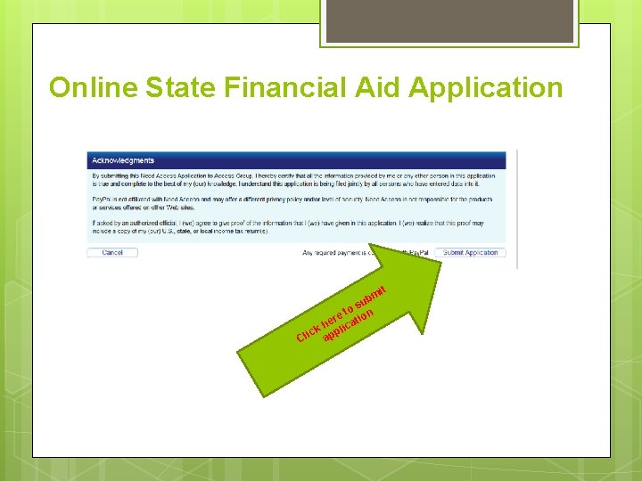 Online State Financial Aid Application i bm u s to on e i r