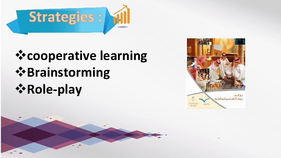 Strategies : vcooperative learning v. Brainstorming v. Role-play 