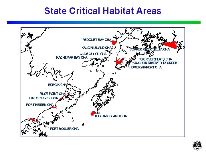 State Critical Habitat Areas 