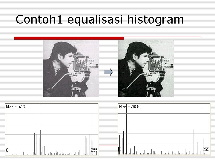 Contoh 1 equalisasi histogram 