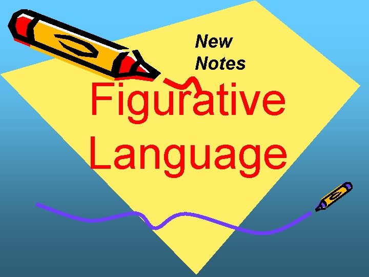 New Notes Figurative Language 