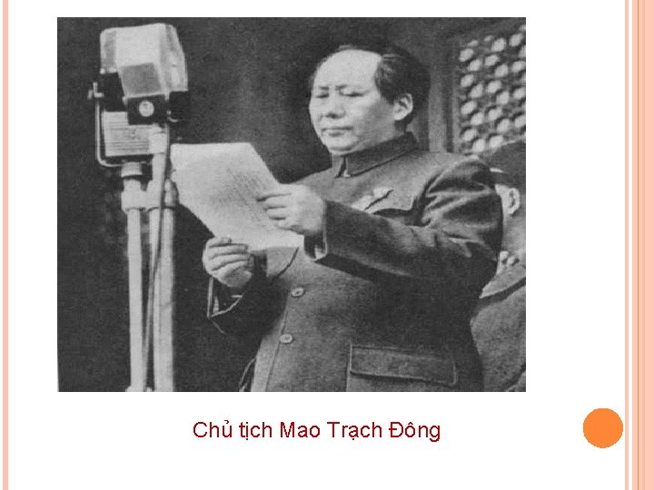 Chủ tịch Mao Trạch Đông 