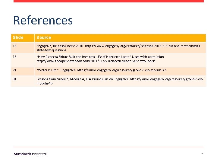 References Slide Source 13 Engage. NY, Released Items 2016. https: //www. engageny. org/resource/released-2016 -3