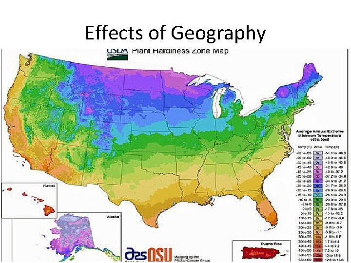Effects of Geography 