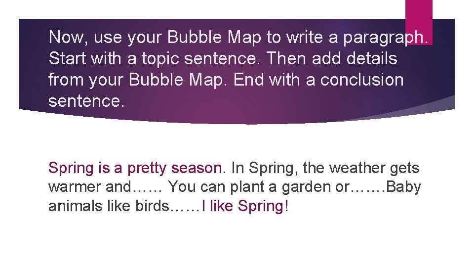 Circle and Bubble Maps AN EASY WAY TO