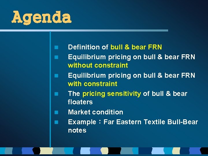 The Pricing of Bull and Bear Floating Rate