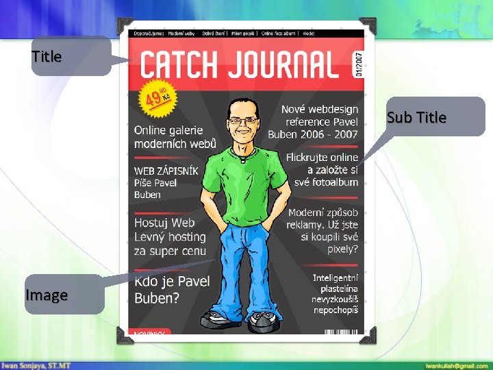 Title Sub Title Image 