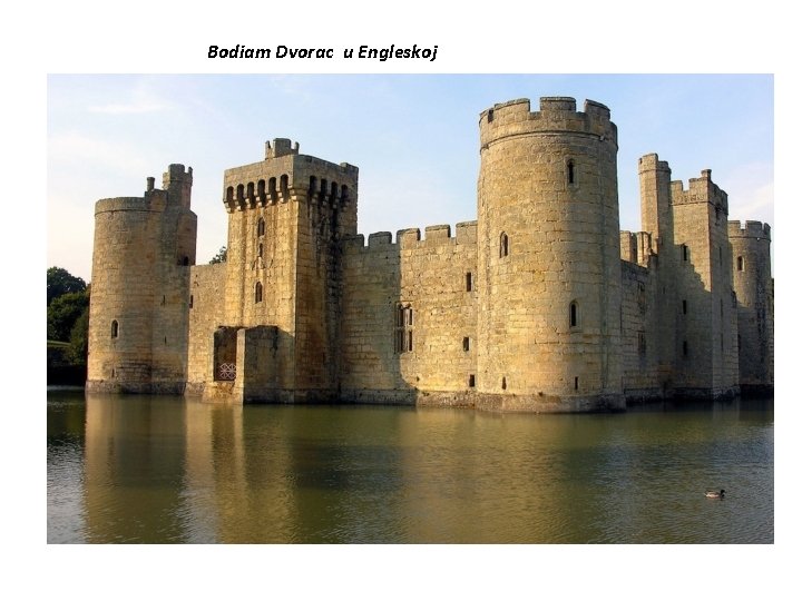 Bodiam Dvorac u Engleskoj 