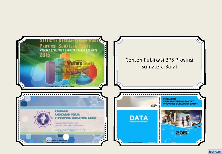 Contoh Publikasi BPS Provinsi Sumatera Barat 