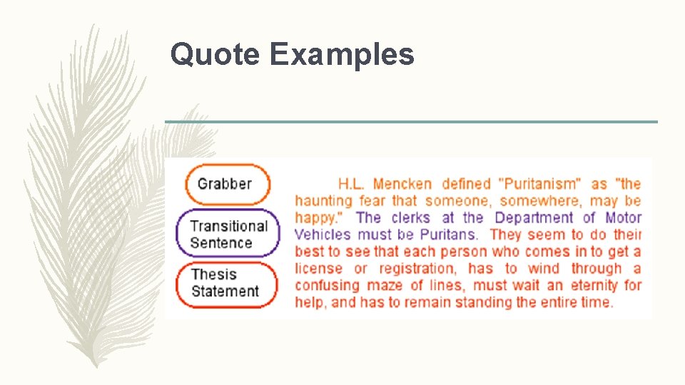 Quote Examples 