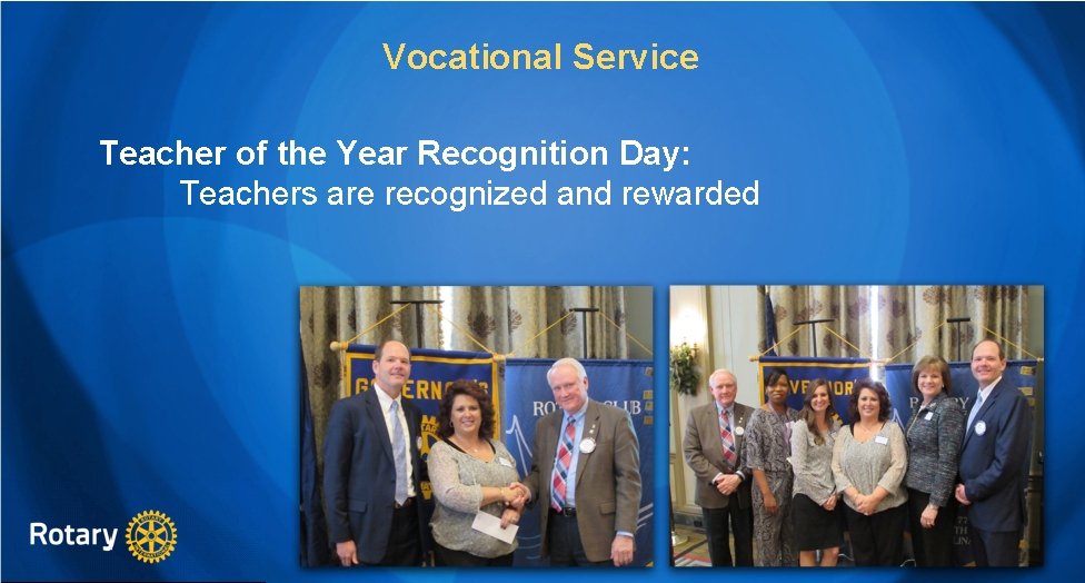 Vocational Service Teacher of the Year Recognition Day: Teachers are recognized and rewarded 