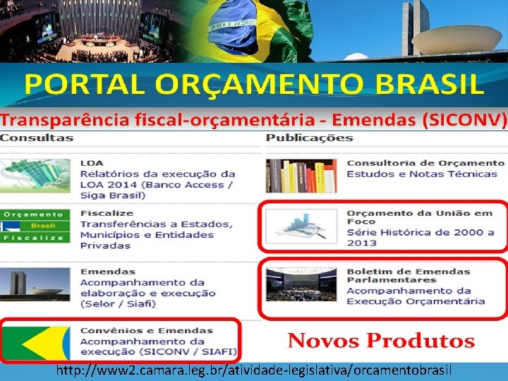 http: //www 2. camara. leg. br/atividade-legislativa/orcamentobrasil 