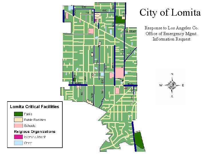 City of Lomita Response to Los Angeles Co. Office of Emergency Mgmt. Information Request