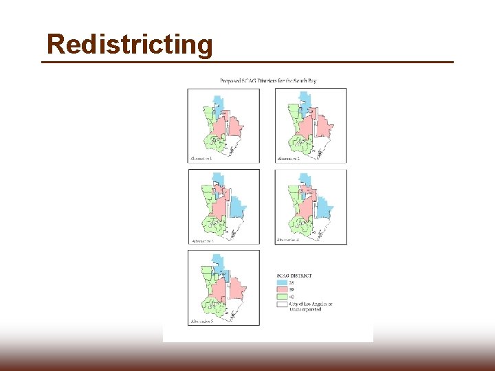 Redistricting 