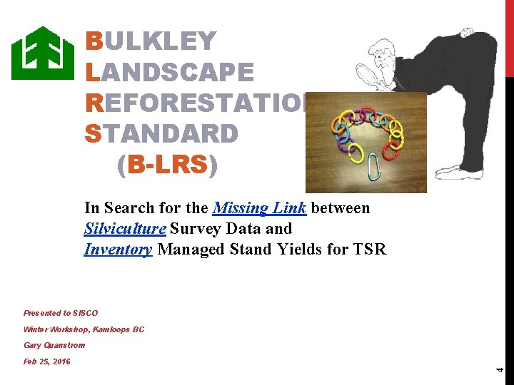 BULKLEY LANDSCAPE REFORESTATION STANDARD (B-LRS) In Search for the Missing Link between Silviculture Survey