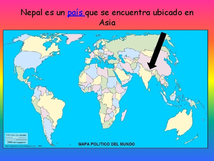 Nepal es un país que se encuentra ubicado en Asia 