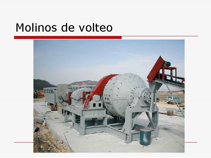 Molinos de volteo 