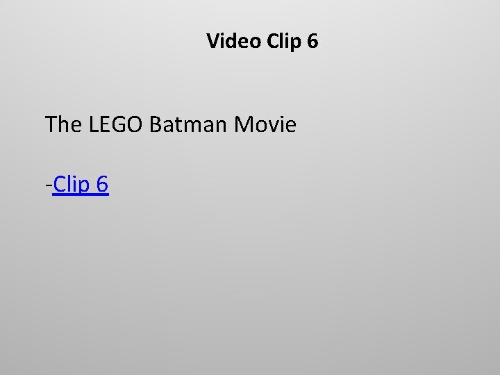 Video Clip 6 The LEGO Batman Movie -Clip 6 