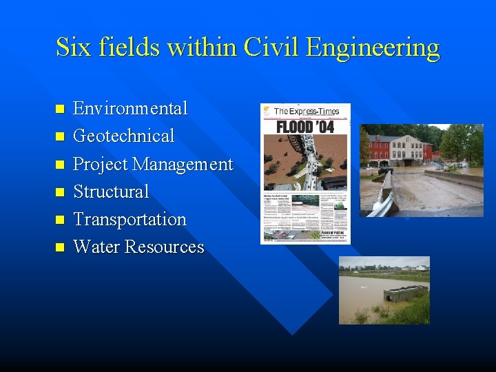 Civil Engineering Program Department of Civil and Environmental