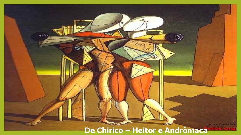 De Chirico – Heitor e Andrômaca 