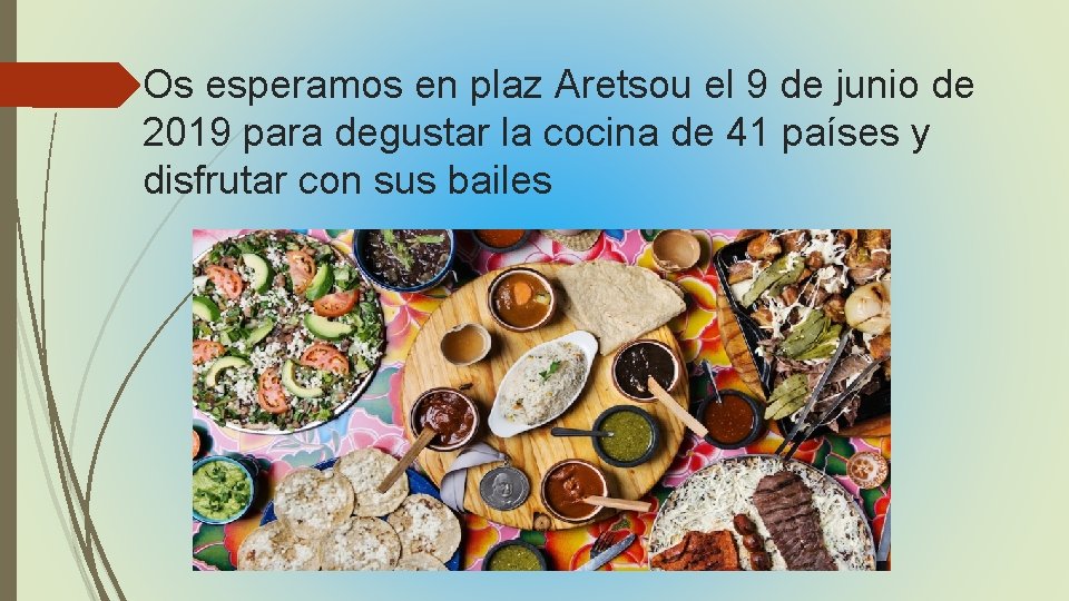 Os esperamos en plaz Aretsou el 9 de junio de 2019 para degustar la