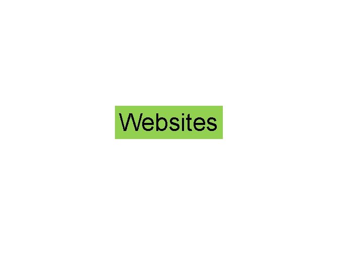 Websites 