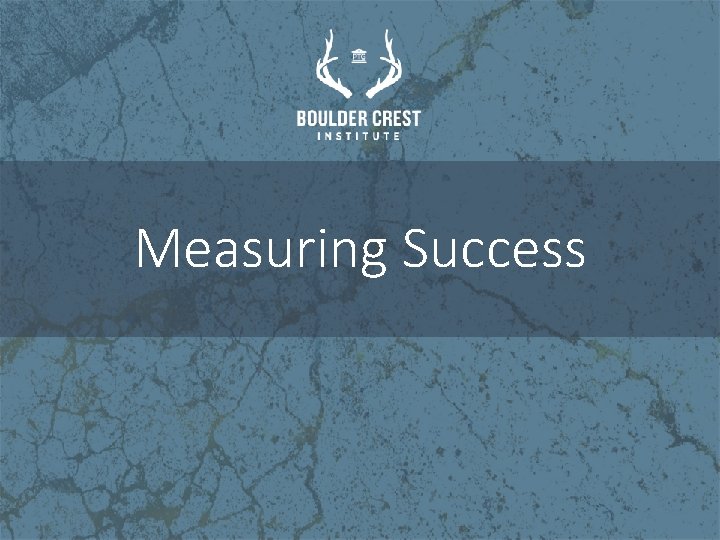 Measuring Success 