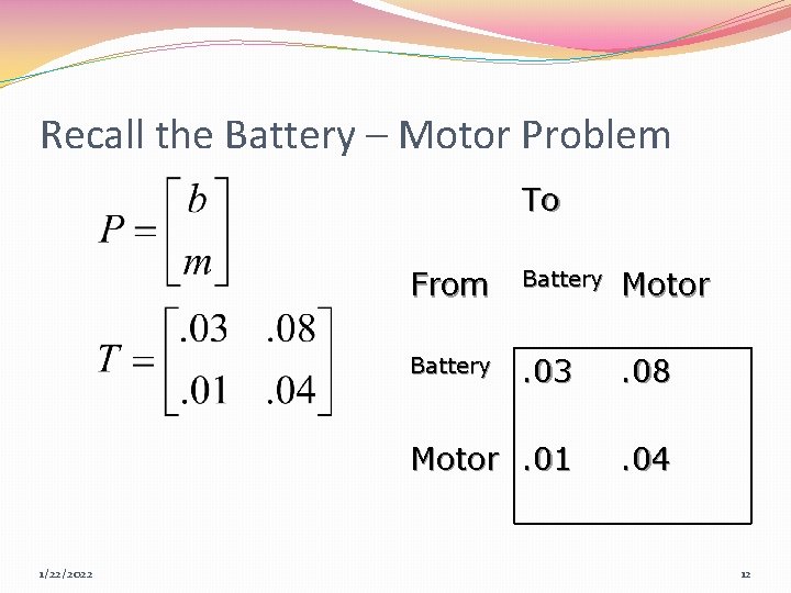 Recall the Battery – Motor Problem To 1/22/2022 From Battery Motor Battery . 03