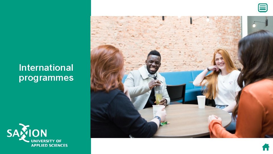 International programmes International programmes