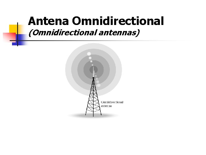 Antena Omnidirectional (Omnidirectional antennas) 